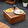 Deuba Tavolino Copribase per Ombrellone 62x62x25cm Anteprima dell’immagine prodotto 4
