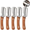 5 Stück Gemüseschäler mit Holzgriff und Flaschenöffner, Produktbild-Vorschau 1