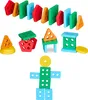 Relaxdays Sortier- und Stapelspielzeug, 5 versch. Formen, Produktbild-Vorschau 5