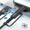 Swissten - Cabo Polyamid USB-C 4v1 1,5 m (antracit) Produktbild-Vorschau 6