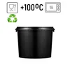 BenBow secchio con coperchio 3L x20 nero - sicuro per gli Anteprima dell’immagine prodotto 6