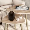 Konferenční stolek Vicco Twino Sonoma 48 x 45 cm Sada 2 Náhled obrázku produktu 4