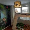 Olucia - SAFARI - Pendelleuchte für Kinderzimmer - Grün Produktbild-Vorschau 8