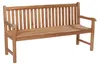 LC Garden «Kampen» Panchina da giardino in legno di teak Anteprima dell’immagine prodotto 2