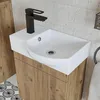 Roomart PUNTO Badmöbel-Set 2-teilig 46.5 cm breit,  Eiche Produktbild-Vorschau 5