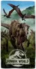 Jurassic World Baumwolle Strandtuch Frottee Badetuch mit Produktbild-Vorschau 8