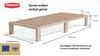 Gigapur G56, Holzbett Kiefer massiv, 290 x 200 cm, inkl. Produktbild-Vorschau 3
