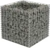 vidaXL Gabbione letto rialzato Acciaio zincato 50×50×50 cm Anteprima dell’immagine prodotto 7