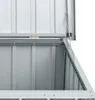 vidaXL Skrzynia ogrodowa szara 149x99x93 cm Podgląd zdjęcia produktu 9