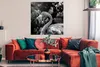 MuchoWow® Poster Flamingo - Dschungel - Papagei - Schwarz - Produktbild-Vorschau 2