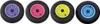Altrad Fort FO80051 Roue de secours Lavendel Cosmo-Line axe Voir les images du produit 2