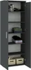 Armadio stretto con scaffali 69 cm SAVOY - antracite Anteprima dell’immagine prodotto 8