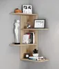VCM - Wood Wall Rack Narożnik Shelf Shelf Balos Podgląd zdjęcia produktu 2