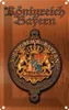 vianmo Blechschild 18x12 cm Königreich Bayern Wappen Flagge Produktbild-Vorschau 1