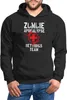 Hoodie Herren Zombie Apokalypse Rettungsteam Fasching Produktbild-Vorschau 2