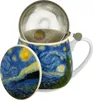 Tazza da caffè Duo Van Gogh Starry Night in porcellana, Anteprima dell’immagine prodotto 7