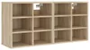 vidaXL Schuhregale 2 Stk. Sonoma-Eiche 52,5x30x50 cm Produktbild-Vorschau 4
