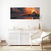 Glasbild 150x60cm in XXL für Wohnzimmer, Schlafzimmer Motiv Produktbild-Vorschau 3