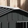vidaXL Cuccia per cani antracite 116,5x153x81,5 cm Acciaio Anteprima dell’immagine prodotto 3