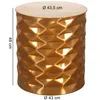 WOHNLING Beistelltisch 43,5x48x43,5 cm Aluminium Couchtisch Produktbild-Vorschau 3