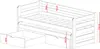 Einzelbett 90x200 mit Rausziehbett 90x190 mit zwei Produktbild-Vorschau 4