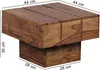 FineBuy Table d'appoint en bois massif de sheesham Table de Voir les images du produit 2