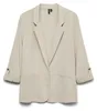 Vero Moda VMJESMILO, Donna, Grigio, Argento, Blazer, Anteprima dell’immagine prodotto 7