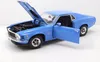 Motormax 73154B Ford Mustang Boss 429 1970 bleu 1:18 Voir les images du produit 4