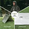 Qunature Multifunktional Regenponcho Klappbar Wasserdicht Produktbild-Vorschau 7