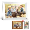 Fine Life Pro Digitaler Fotorahmen 10.1" und Holzfotorahmen Produktbild-Vorschau 1
