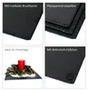 2x Schieferplatten 30x30cm Untersetzer Deko-Teller Produktbild-Vorschau 4
