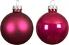 Weihnachtskugeln Glas 10cm 4 Stück - Festlich Rosa Produktbild-Vorschau 1