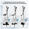 JOHO Colonna Doccia in Acciaio inox ,70cm Asta Doccia Anteprima dell’immagine prodotto 5