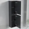 LOMAZOO Hochschrank - Matt Schwarz - 35x27x140cm Produktbild-Vorschau 6