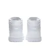 Nike AIR JORDAN 1 MID SHOE WHITE/WHITE-WHITE Produktbild-Vorschau 4