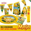 Servietten Biene Maja 33x33cm 20er 2-lagig buntes Tischdeko Produktbild-Vorschau 3