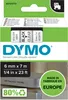 DYMO Original D1-Etikettenband | schwarz auf transparent | Produktbild-Vorschau 1
