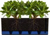 PAFEN 2in1 Set 4x Balkonkasten Blumenkasten Rattan-Optik 4 Produktbild-Vorschau 13
