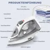 YASHE parná žehlička WSD-218, 2300 W, 300 ml, 150 g/min Náhľad obrázku produktu 7