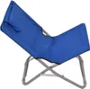 Skládací plážové lehátko s opěrkou hlavy 47x61x58cm Náhled obrázku produktu 4