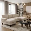 Divano a U BEALIFE  271x122x86 cm | 4 posti con braccioli Anteprima dell’immagine prodotto 7