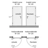 Sicherheitstür Loreley Wellen-Design Anthrazit Anschlag Produktbild-Vorschau 5