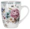 Tazza Clayre & Eef 360 ml Bianco Rosa Porcellana Fiori Anteprima dell’immagine prodotto 1