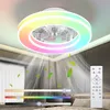 Deckenventilator mit Beleuchtung leise, LED Deckenleuchte Produktbild-Vorschau 1