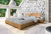 Bett Bento 3 Sonderlänge 160x190 Wildeiche massiv mit Produktbild-Vorschau 2