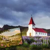 Lieblingsplatz Metallschild in 15x20 cm mit Blumenwiese Produktbild-Vorschau 5