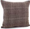 Heimtexland ® 2er Set Dekokissen Wolle Tartan kariert cosy Produktbild-Vorschau 2