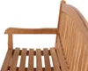 Teakholz Garten-/Balkonsitzbank - bene living - Bradford Produktbild-Vorschau 4