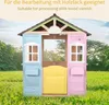 ONVAYA® Kinderspielhaus aus Holz ǀ Spielhaus mit Tür und Produktbild-Vorschau 6