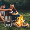 Raketový varič kempingový varič na drevo vonkajší Náhľad obrázku produktu 7